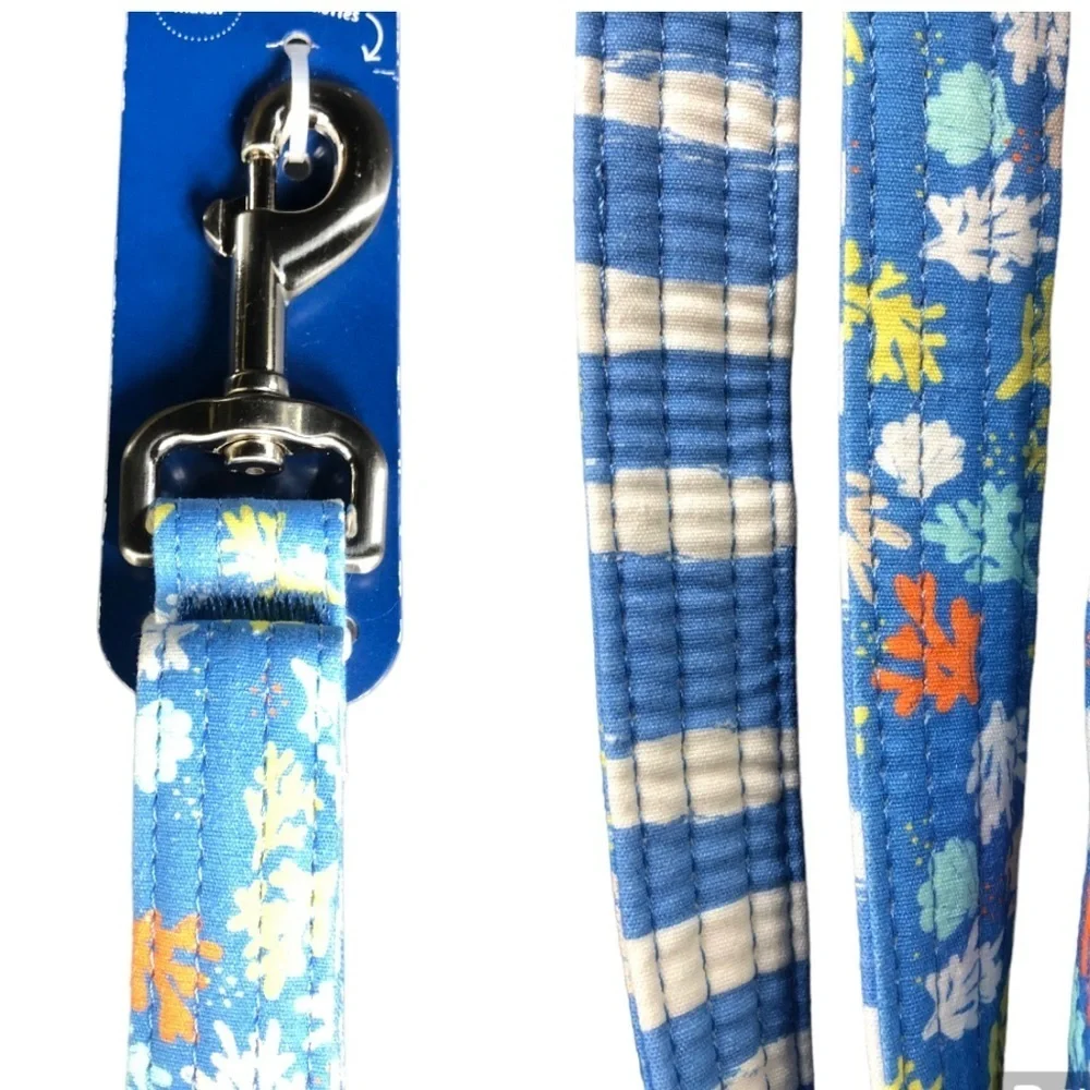 NWT The beach bum blue coral print leash 6ft​